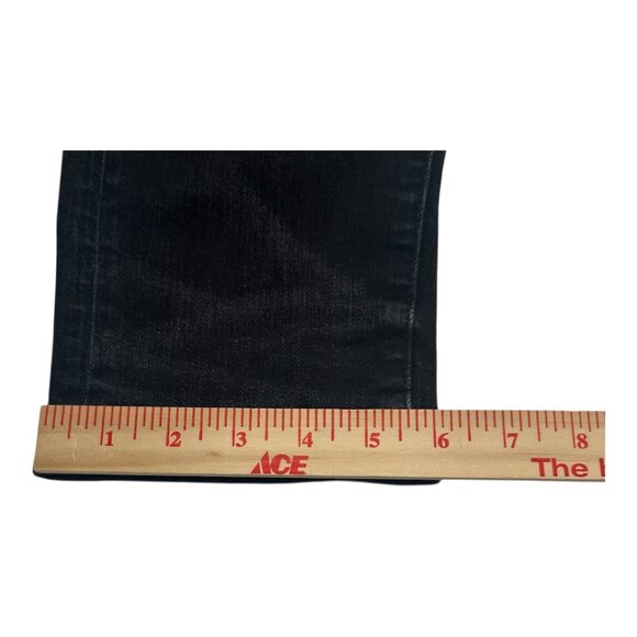 American Eagle AirFlex Ripped Skinny Jeans Black Wash Stretchy Size 31W x 32L - Picture 15 of 16